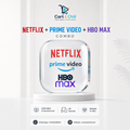 Netflix, PrimeVideo & HBO Max Combo
