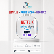 Netflix, PrimeVideo & HBO Max Combo