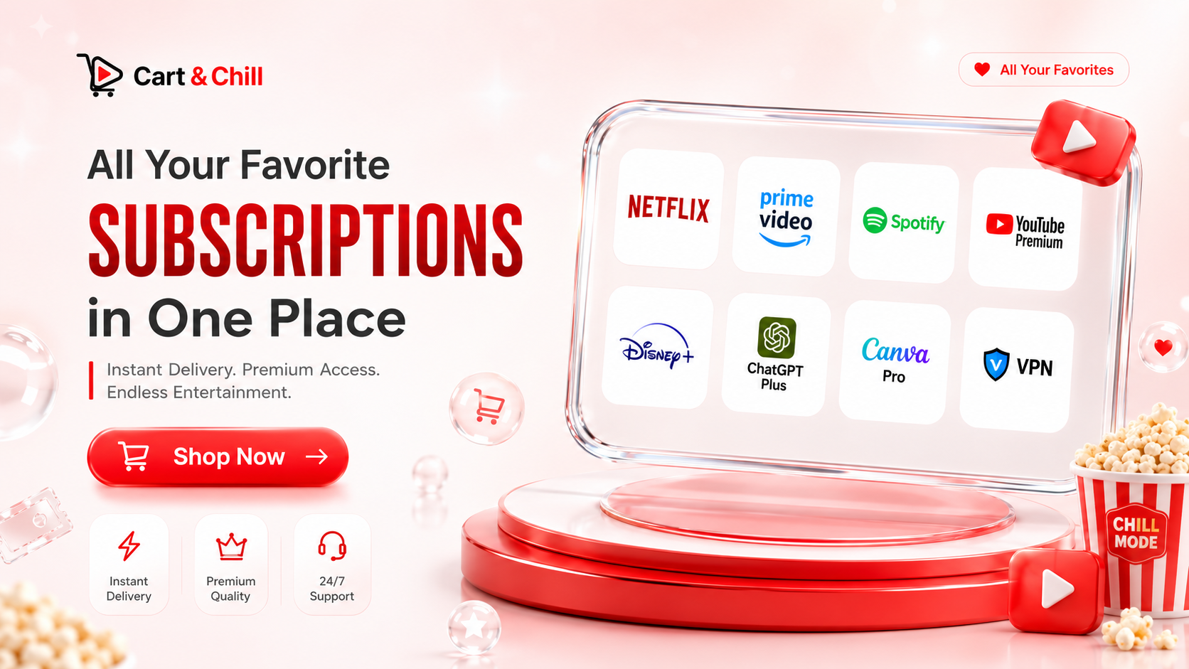 Cart and Chill feature banner