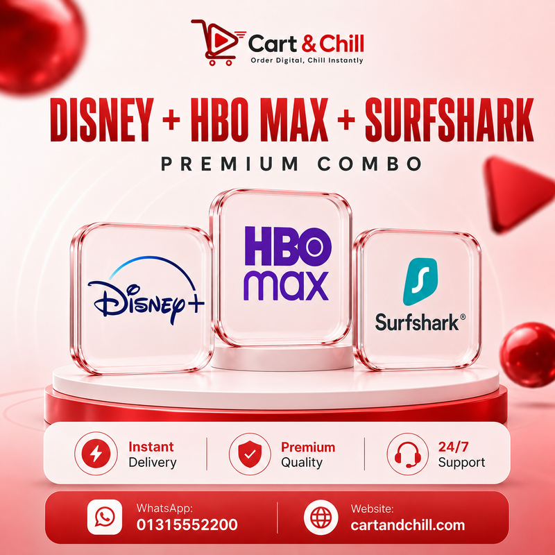 Disney Plus, HBO Max & Surfshark Combo